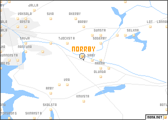 map of Norrby