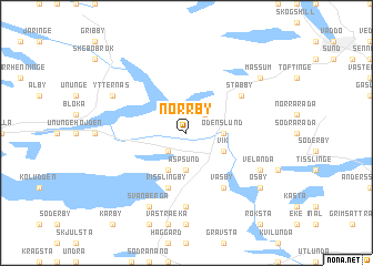 map of Norrby