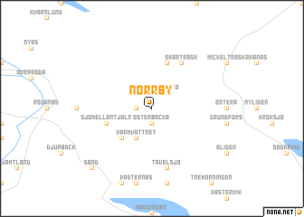 map of Norrby