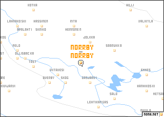 map of Norrby