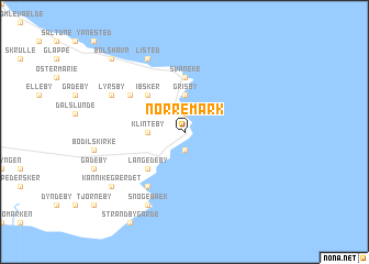 map of Nørremark