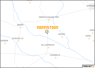 map of Norristown