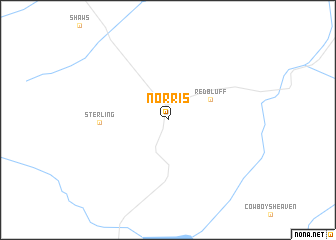 map of Norris