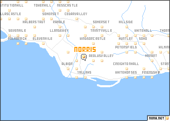 map of Norris