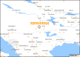map of Norrkrånge