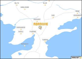 map of Norrkvie