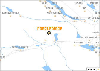 map of Norrledinge