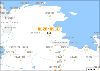 map of Norrmossen