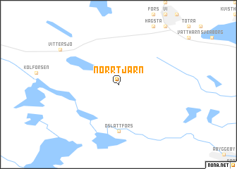 map of Norrtjärn