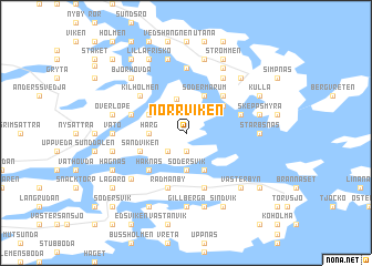 map of Norrviken