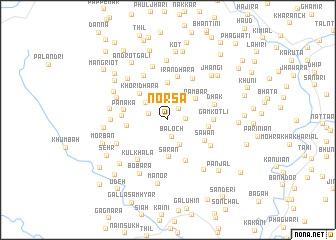 map of Norsa