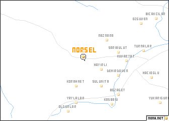 map of Norsel