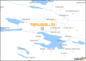 map of Norsjövallen