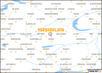 map of Nørskovlund