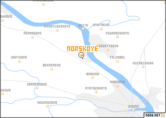 map of Norskoye