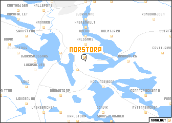 map of Norstorp