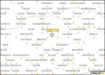 map of Norta