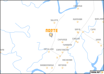 map of Norte