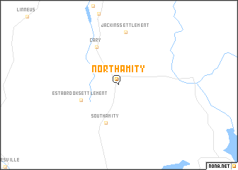 map of North Amity