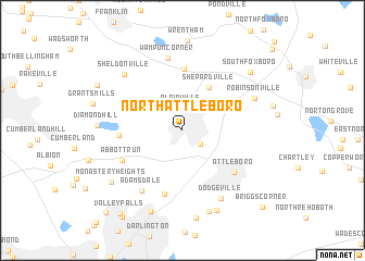 Map Of North Attleboro Ma North Attleboro (United States - Usa) Map - Nona.net