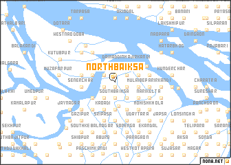 map of North Bāiksa