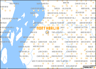 map of North Bālia