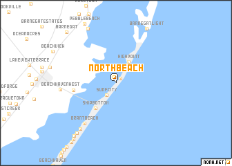 map of North Beach