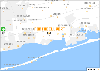 map of North Bellport
