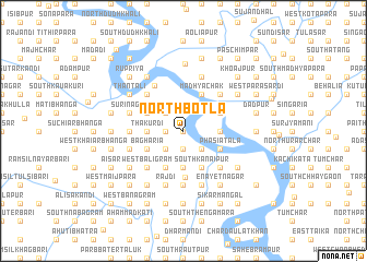 map of North Botla