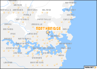 map of North Bridge