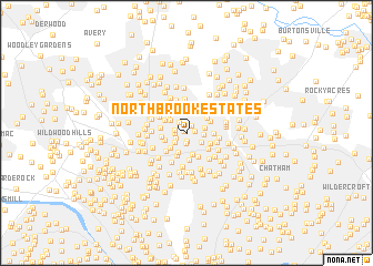 map of Northbrook Estates