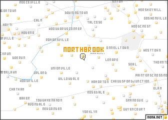 map of Northbrook