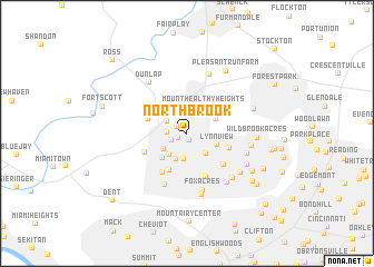 map of Northbrook