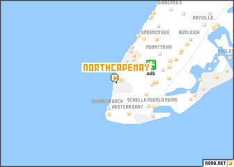 map of North Cape May