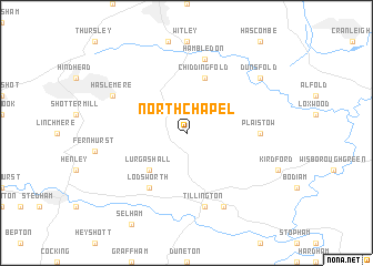 map of North Chapel