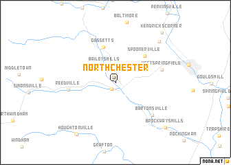 map of North Chester