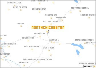 map of North Chichester
