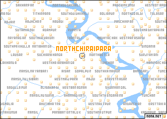 map of North Chirāipāra