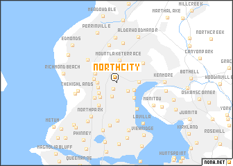 map of North City