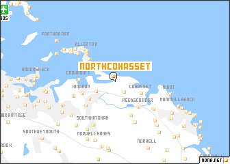 map of North Cohasset