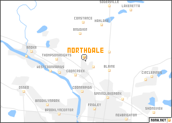 map of Northdale