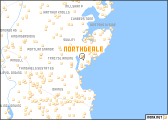 map of North Deale