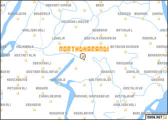 map of North Dharandi