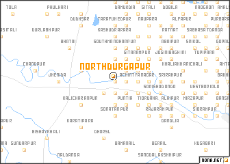 map of North Durgāpur