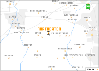 map of North Eaton