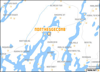 map of North Edgecomb