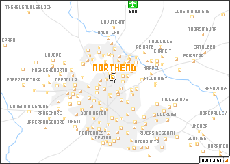 map of North End