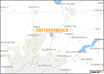 map of Northern Beach