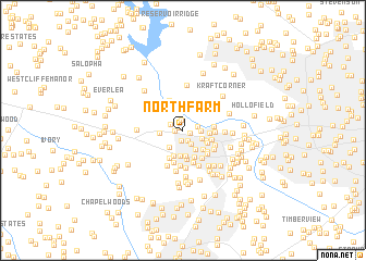 map of North Farm