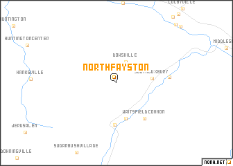 map of North Fayston